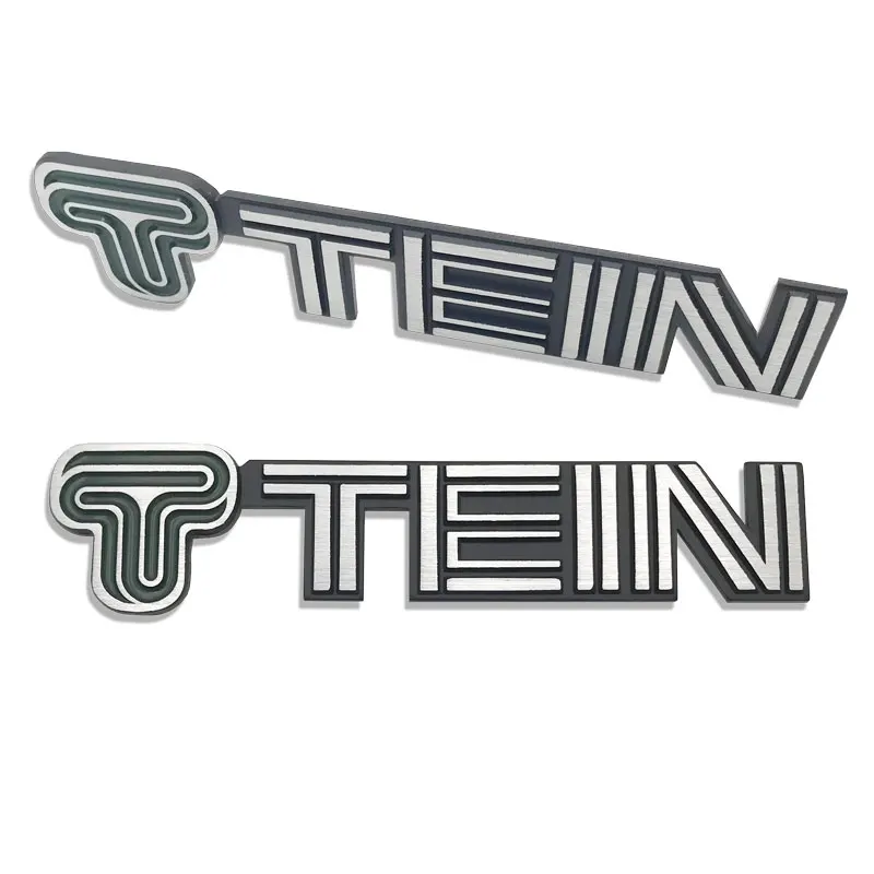 For TEIN Kawasaki aprilia  Auto Motorcycle 3D Metal Accessories TEIN Logo Side Emblem Badge Sticker Rear Trunk Decals