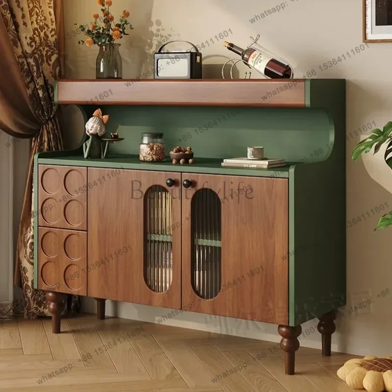 FG Dust Proof Luxury Bedroom Living Room Cabinets Entryway Shelf Craft Sideboard Storage Locker Kitchen Shelves Adults Furniture