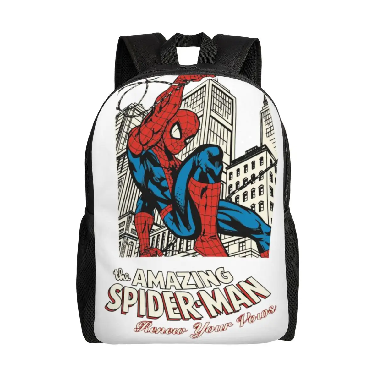 

Marvel Spider-Man Backpack, Women's Oxford Cloth Backpack, Men's School Bag, Travel Backpack, Laptop Backpack