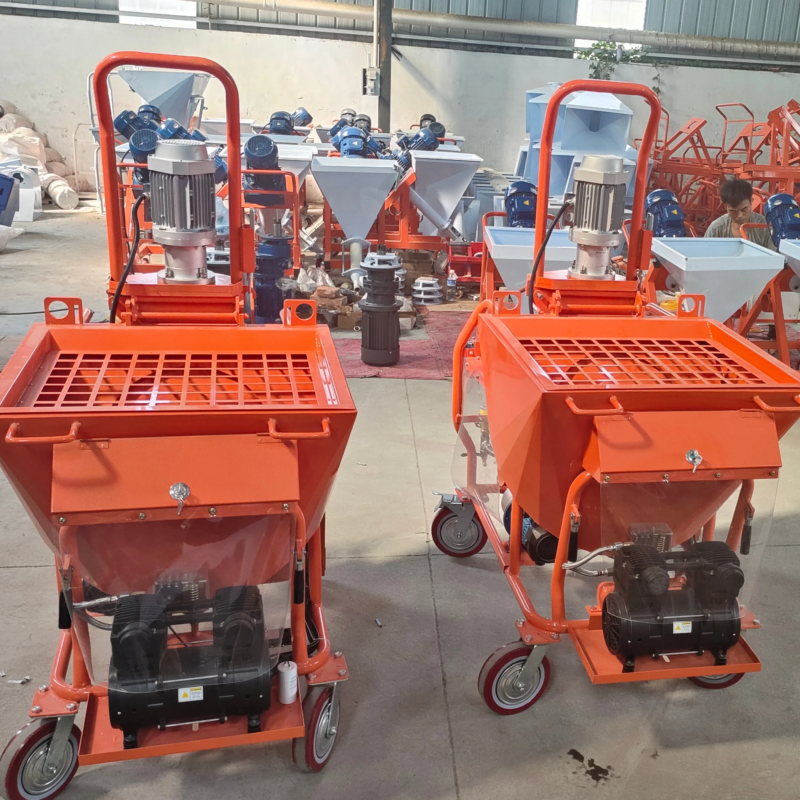 Fast and Effective Application Cement Grouting Machine Mortar Spray Machine Brick Wall Cement Spraying Machine