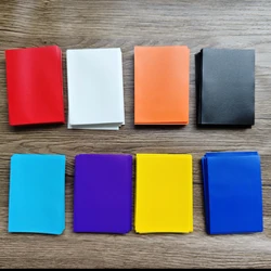 50PCS/Pack Pokemon Card Sleeves Board Games WS DTCG PTCG Trading Cards Frosted Protector Cover Case 66x91MM
