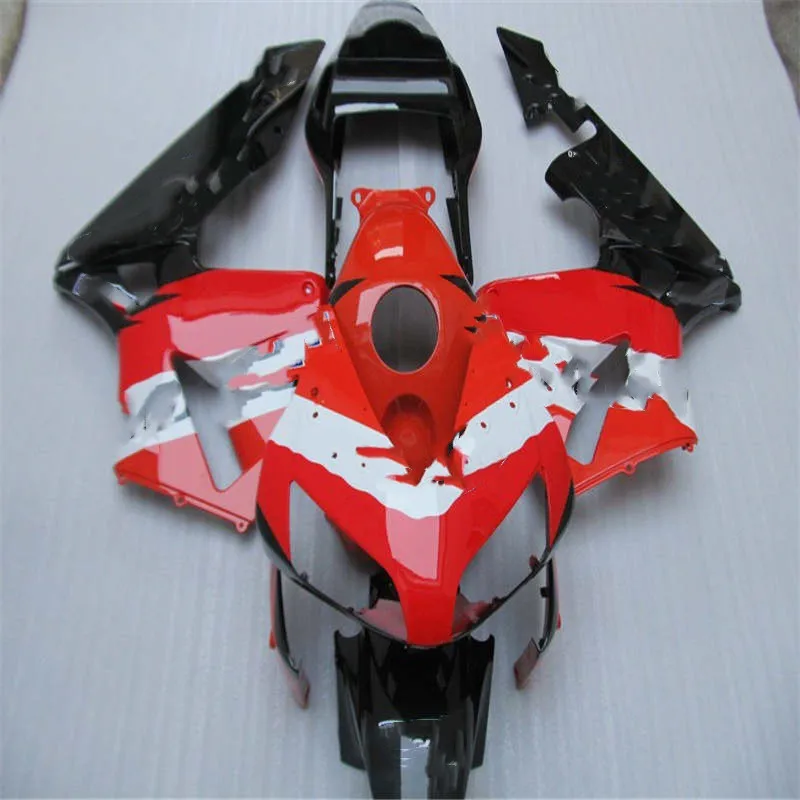 Dor-Top Quality fairing kits for honda CBR600RR 03 04 F5 CBR 600RR 03-04 CBR600 RR 2003 2004 red white black fairings