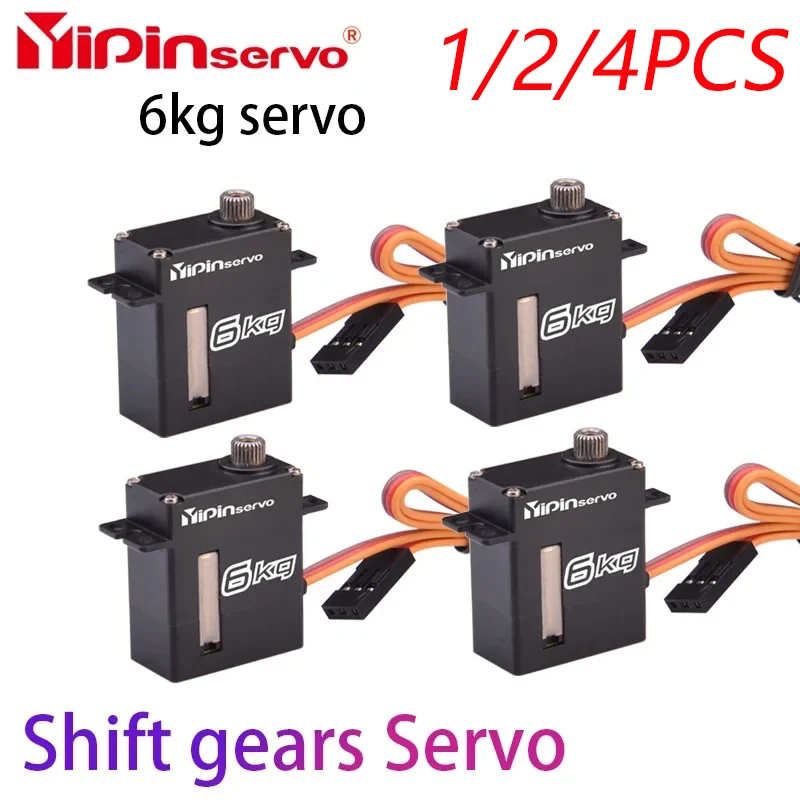 Yipinservo 6kg Coreless Micro Servos Full Metal Gear 180/270° Shift Gear Servo For SCX10 Trax Trx4 Trx6 G63 Replaces 2065 TRXXAS