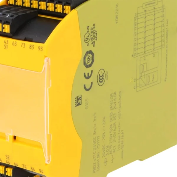 

Для S11 C 751111 8n/o 1n/c Реле безопасности 24 В постоянного тока Din-рейка Ip40 Совершенно новый оригинальный точечный Plc