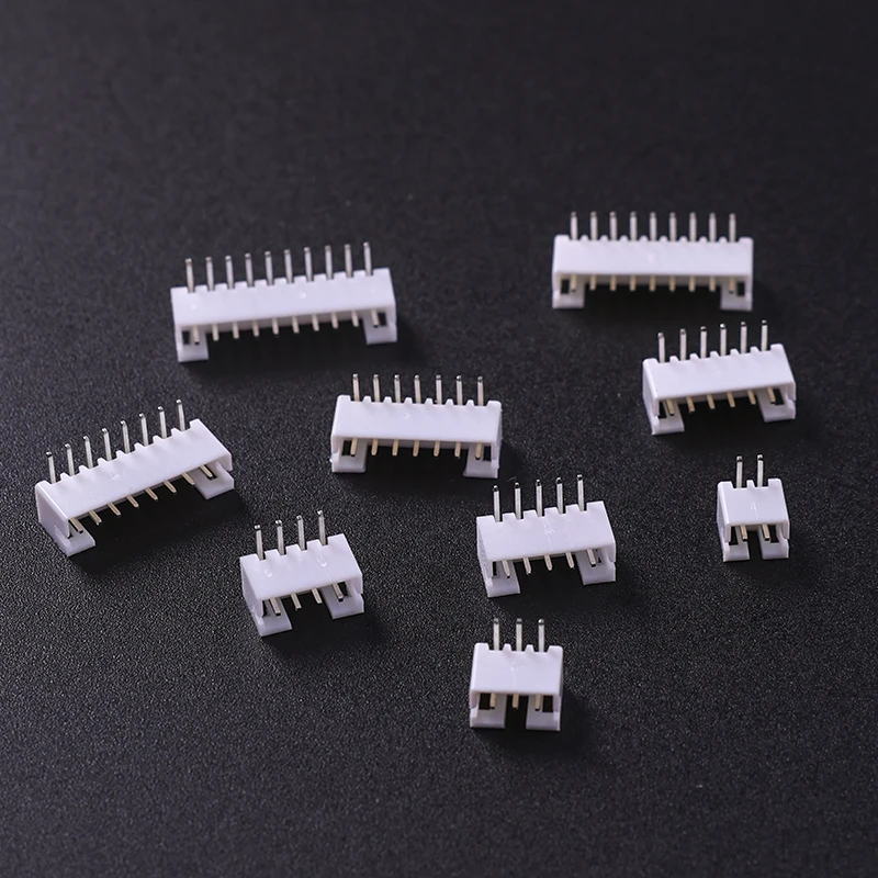 20 Stück SH1.0/1.25/ ZH1.5/ PH2.0 /XH2.54 Stecker DIP Rechtwinklig PCB-Steckverbinder SMT Horizontal RA SMD Vertikal – Detail 3