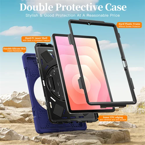 Imagen 2 del producto Funda de tableta a prueba de golpes para Samsung Galaxy Tab S11 S10 Lite S9 FE 10,9 S8 S7 11 Plus 12,4 pulgadas Ultra 14,6 pulgadas Funda Coque