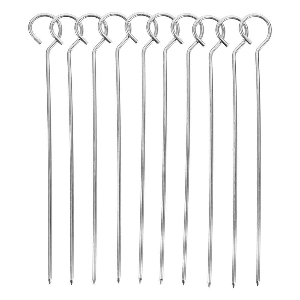

10pcs Positioning Needles Iron DIY Hand Drill for Wick Centering Mold Needle Wax Hole Punch Tool Making Supplies