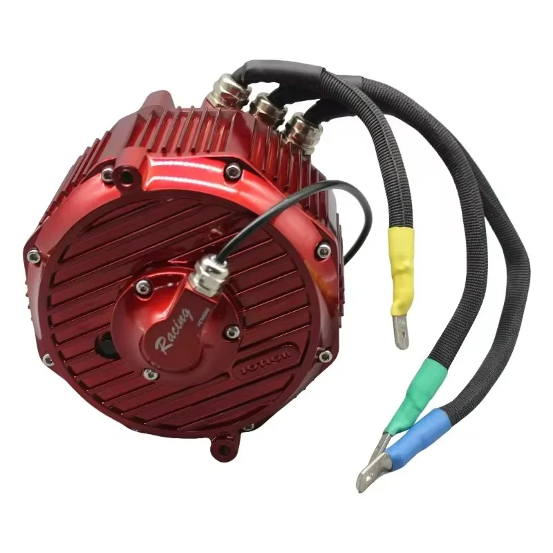 High Efficiency 96V 20KW  DC Brushless Motor BLDC Mid Mounting Motor