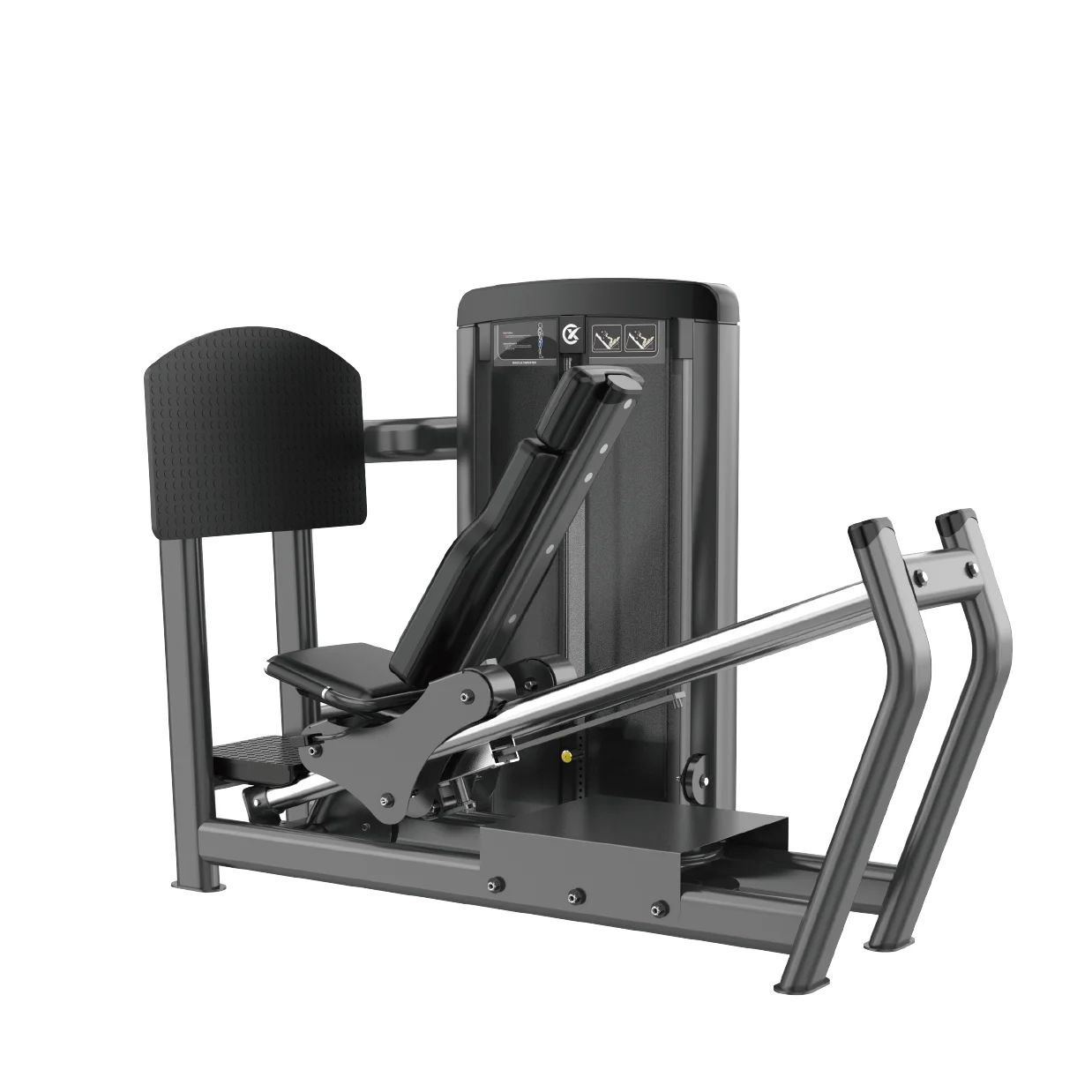 

Professional Commercial Gym Equipment 2026 Heavy Duty Seated Leg Press Machine Linear Weight Stack Leg Strength Trainer For Gym