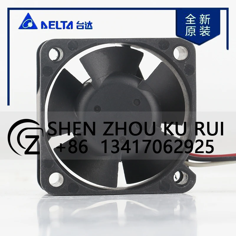 Delta 12 В 24 В 48 В постоянного тока 5 В 0,24 А AC EC 4020 40X40X20MM 4 см инверторный переключатель Маршрутизатор с двойным шарикоподшипником бесшумный охлаждающий вентилятор EFB0405MD