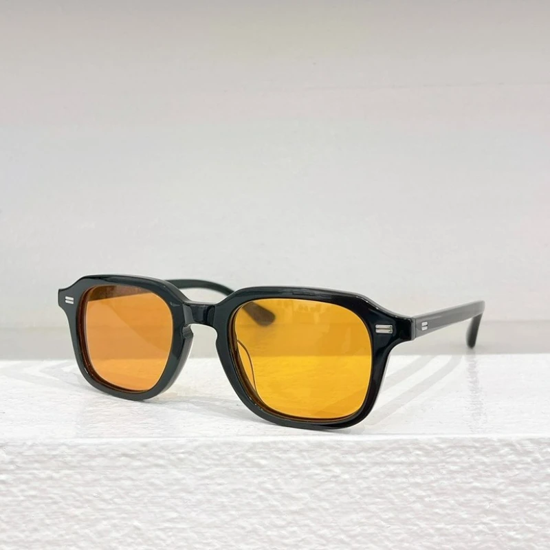 

GATKES Acetate Sunglasses For Men And Women 2025 Brand Designer Fashion Luxury Shades Eyewear Men Vintage Sun Glasses UV400