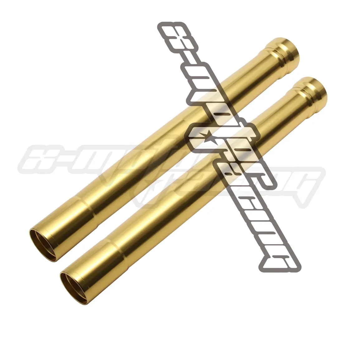 الذهب/أسود 545 مللي متر الجبهة شوكة الأنابيب الخارجية أنابيب لسوزوكي DRZ400SM DRZ-400SM 2005-2019 2010 2011 2012 2013 2014 51130-29F70-000