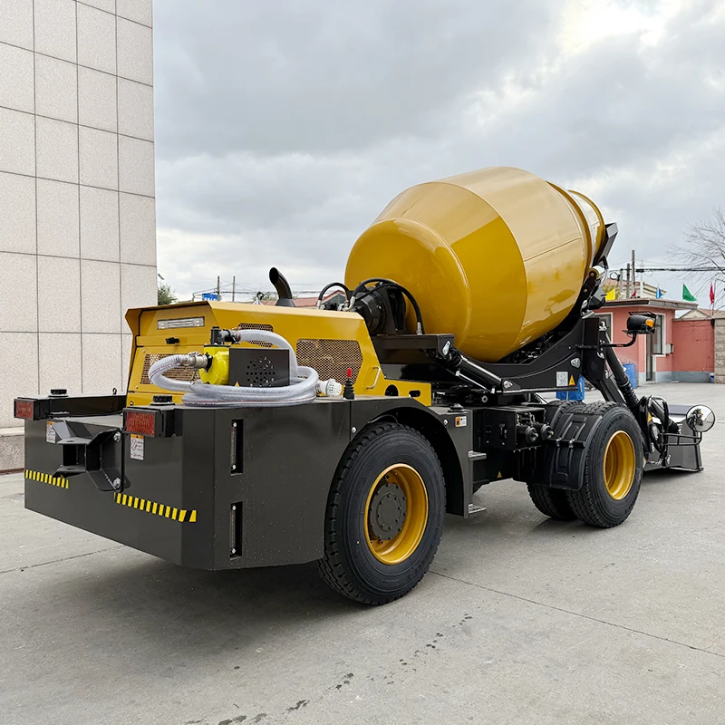 Customized Big Promotion Impact Resistant Self-Loading Mixer Truck Mixer Truck Used Concrete Truck Mixer Specifications
