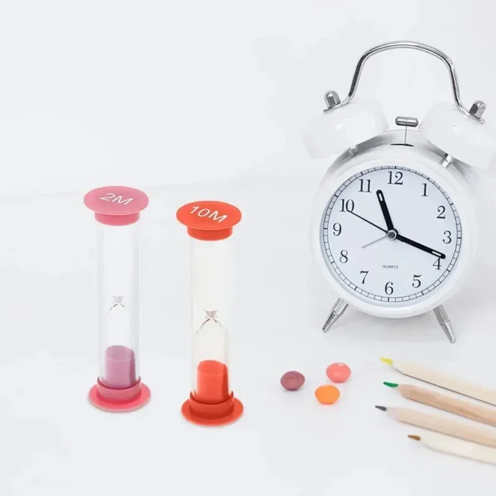 6 Pieces/set Sand Clock Hourglass 30S 1 2 3 5 10 Minutes Ornaments for Home Children Gift Decoration Timer Clocks Decor Garden