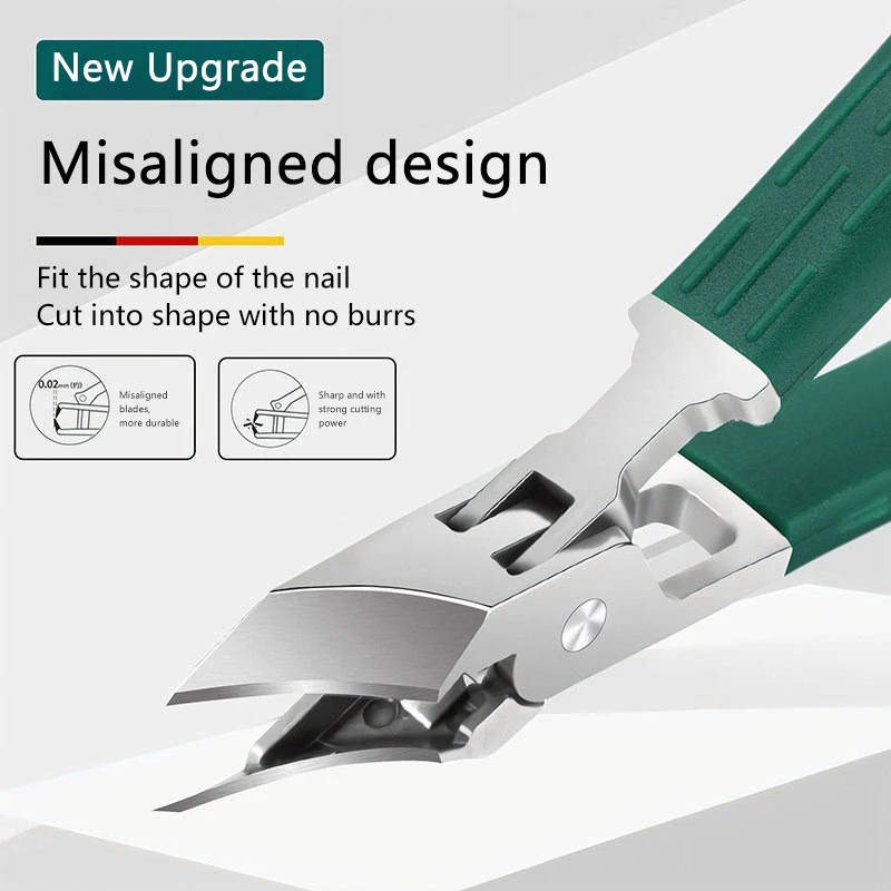 

1pc Anti-splash Diagonal Pliers Nail Clippers For Thick Ingrown Wide Jaw Toenail Cutter Cutter Trimmers Household Manicure Tool