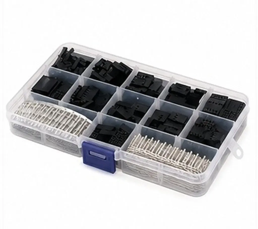Electric Connector Pitch Cable Terminal Kit Wire Breadboard Pin Kits Connectors Hard