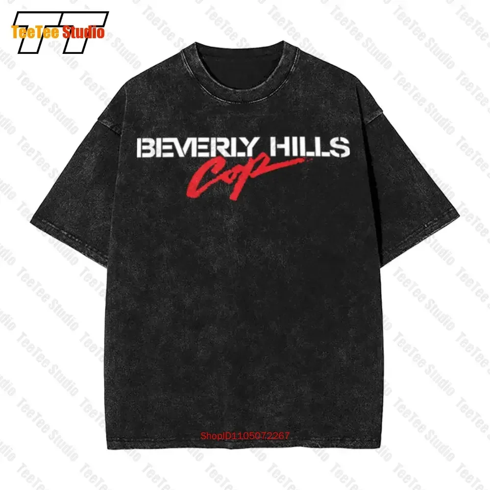 Logo Beverly Hills Cop Vintage Oversized T-Shirt 0DB6