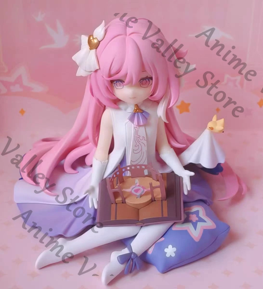 

Official Anime Honkai Impact 3 Elysia Cosplay Cute Figurine Cartoon Garage Kits Model Plaything Desktop Ornament Xmas Gift