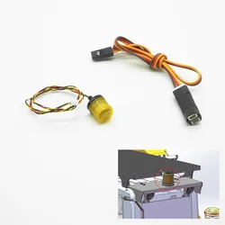 Rotating Light LED Lamp Spare for Toys 1/14 RC Hydraulic Excavator 914 Remote Control Digger Trucks Model Parts TH24209