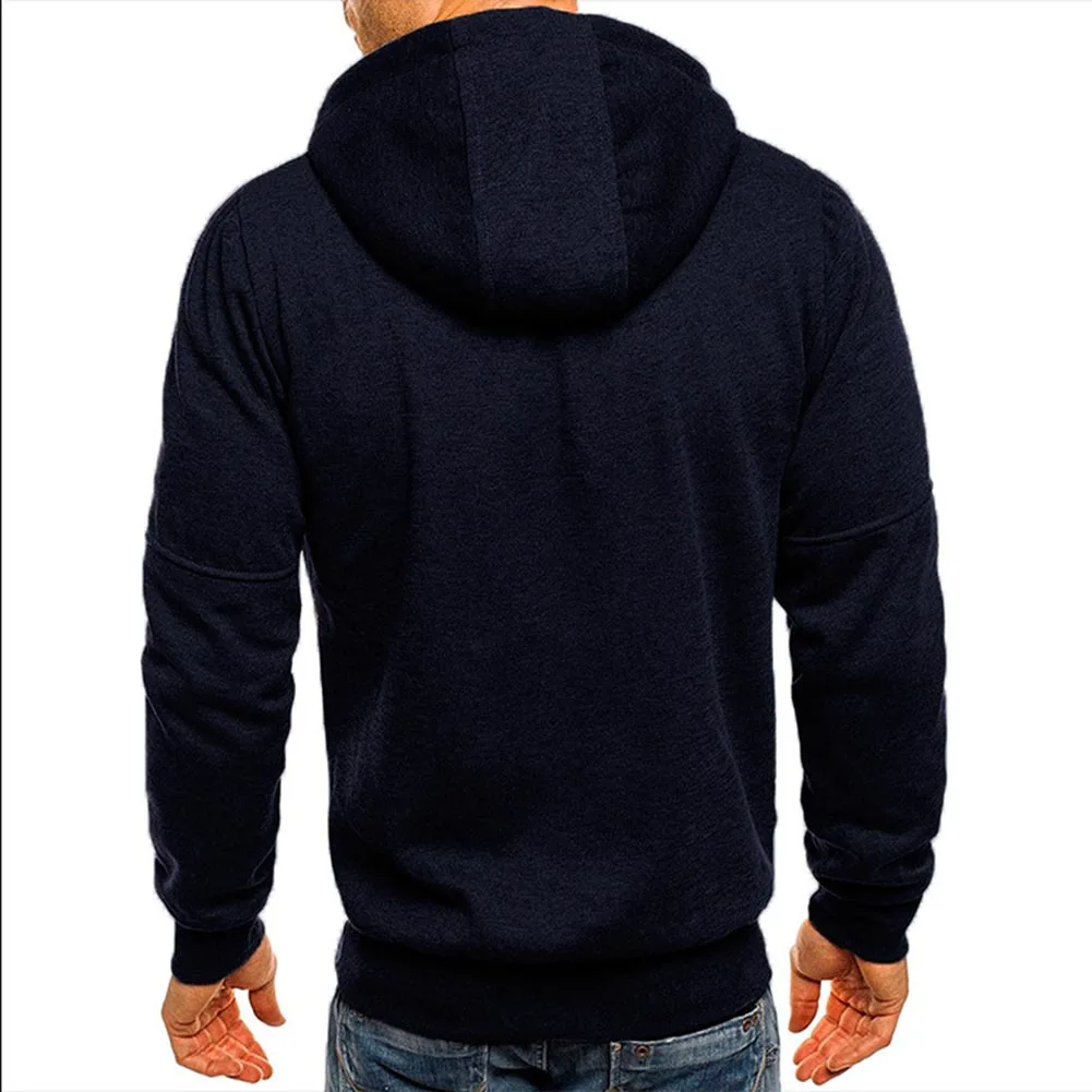 

Casual Outings Sporting Activities Casual Sweatshirt Casual Long Sleeve Jacket For Men Windbreaker Hooded Sweatshirt