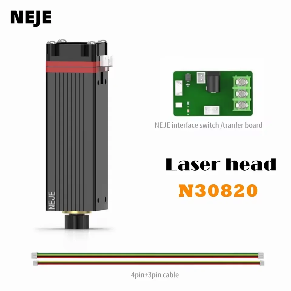 NEJE N30820 40 واط وحدة الليزر رئيس TTL / PWM مجموعة وحدة للنحت العميق والقطع على نطاق واسع