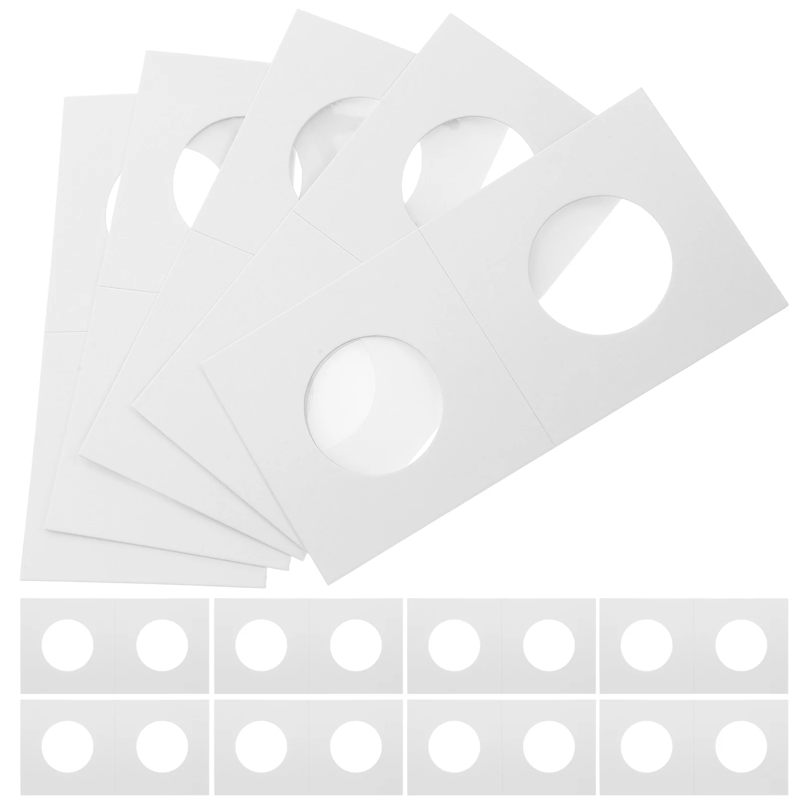 Рисунок 3 - Картонные зажимы для коллекции монет