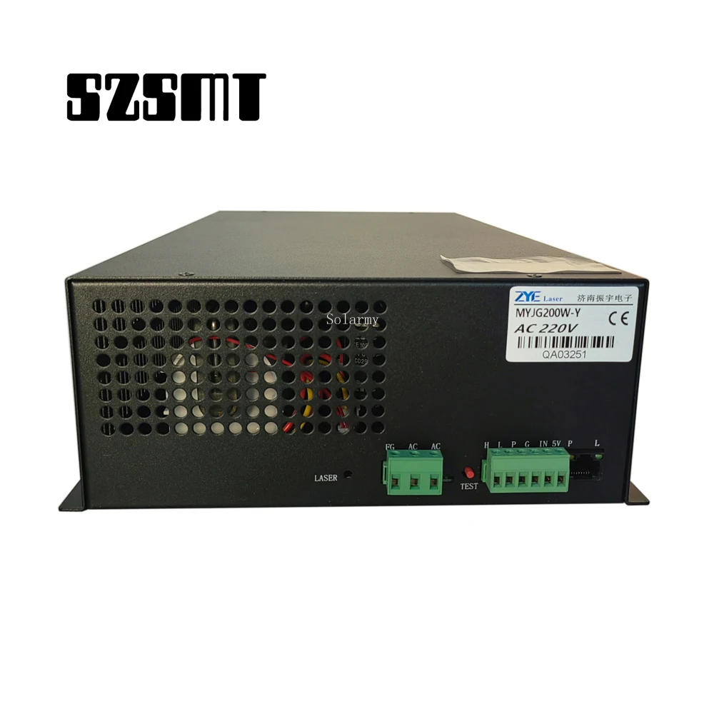 

ZYE 200W CO2 Laser Power Supply MYJG200W-Y Power Source For 200W Laser Tube Cutting & Engraving Machine