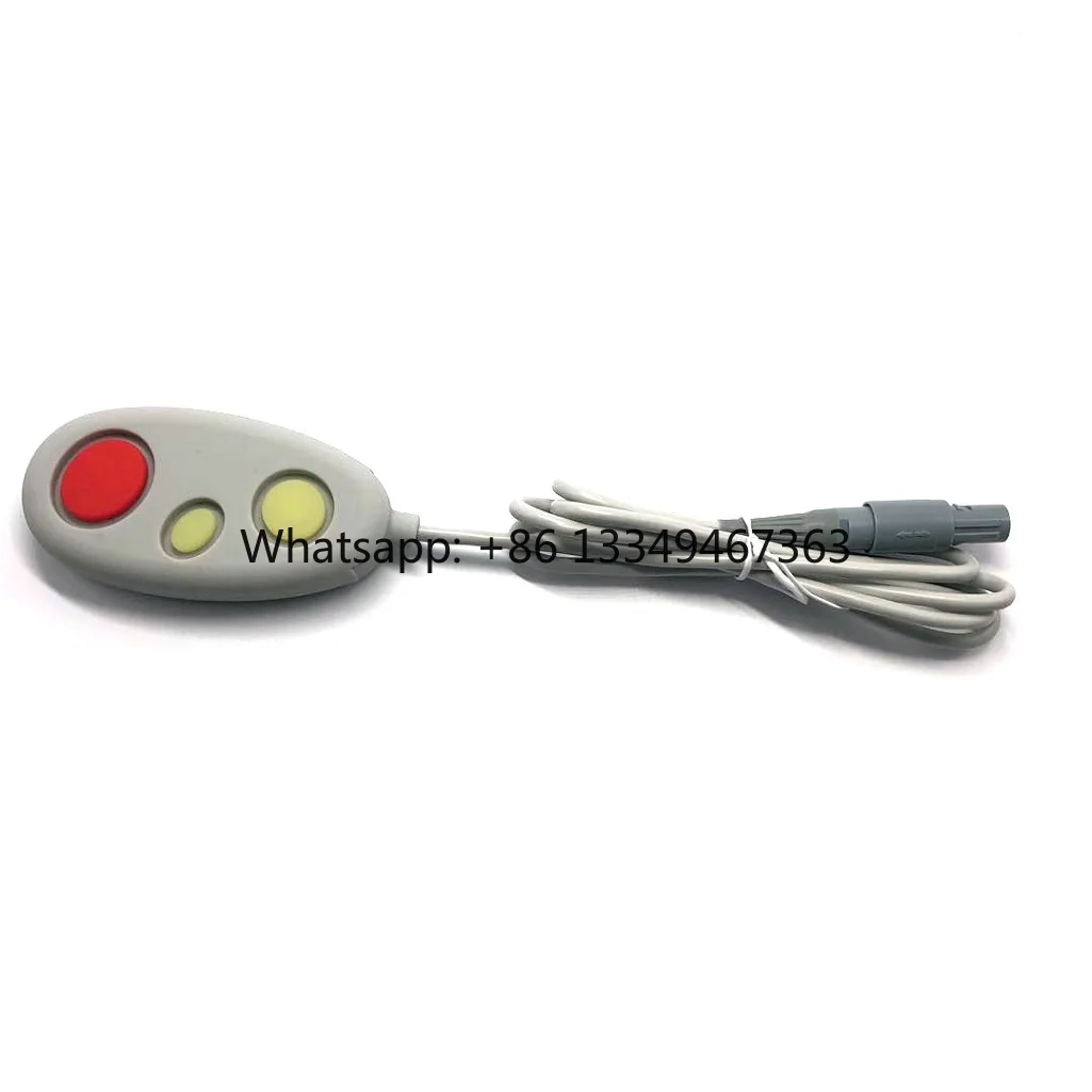 

3-Button Silicone Nurse Call Pendant with PVC Jacket