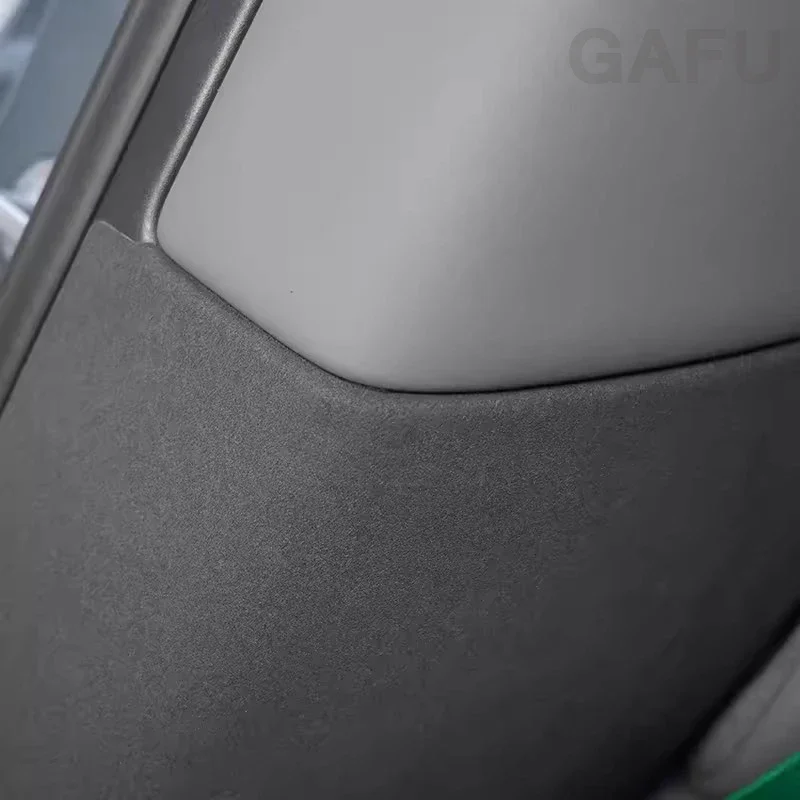 For ZEEKR 001 2022 2023 Car Interior B C Column Anti-scratch Pad Protection Pasted Over Fur Modification Car Styling Accessories