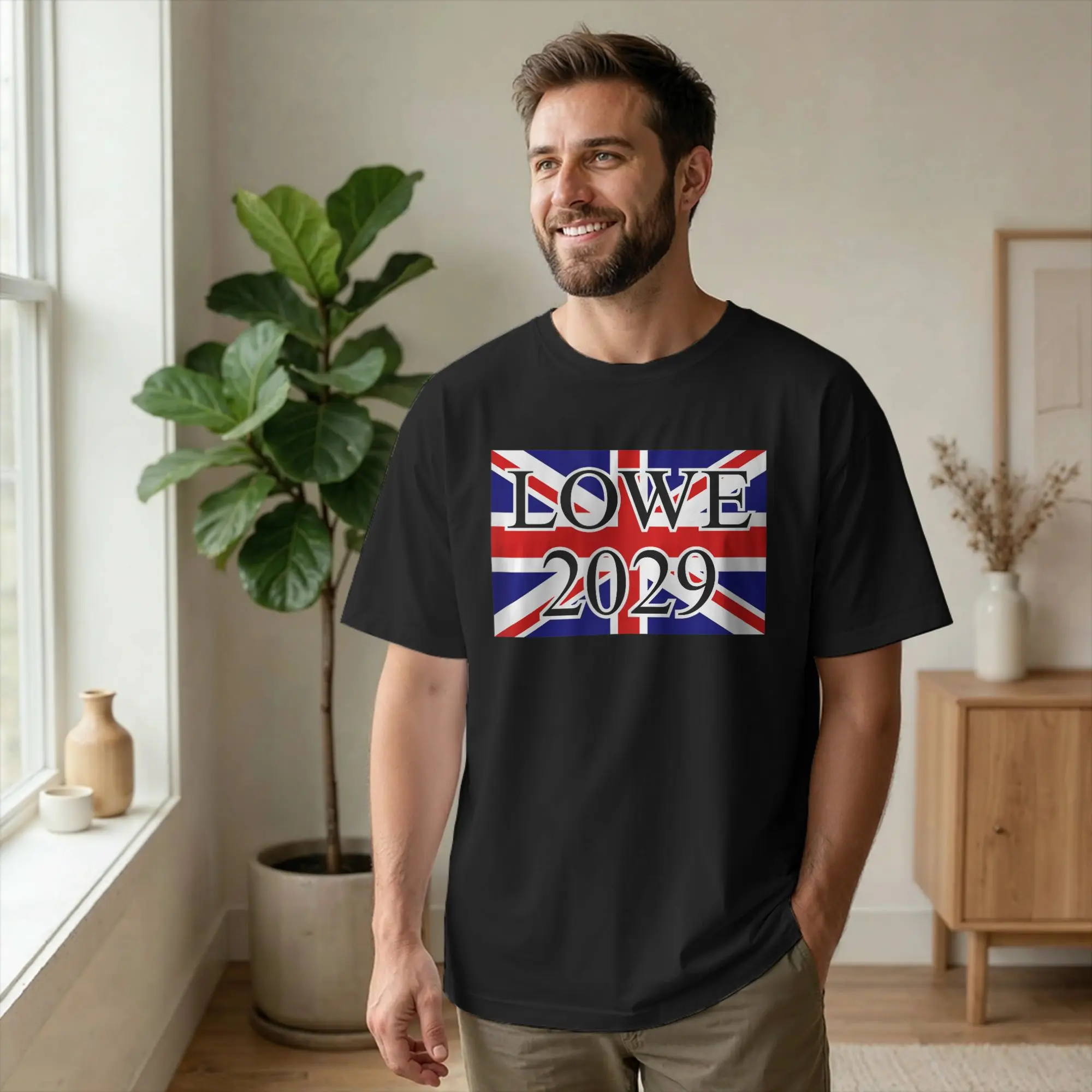 British UK Patriots 2029 Vote Rupert Lowe Men T Shirt Restore Britain Funny Tee  Crewneck T-Shirts Cotton Plus Size merchandise