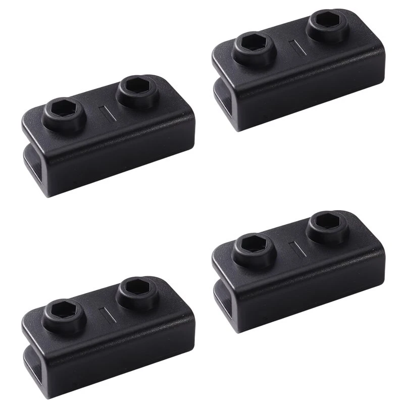 T22C Replacement Tent Connector 4Pcs Canopy Tent Parts Rectangular Bracket Truss Connector