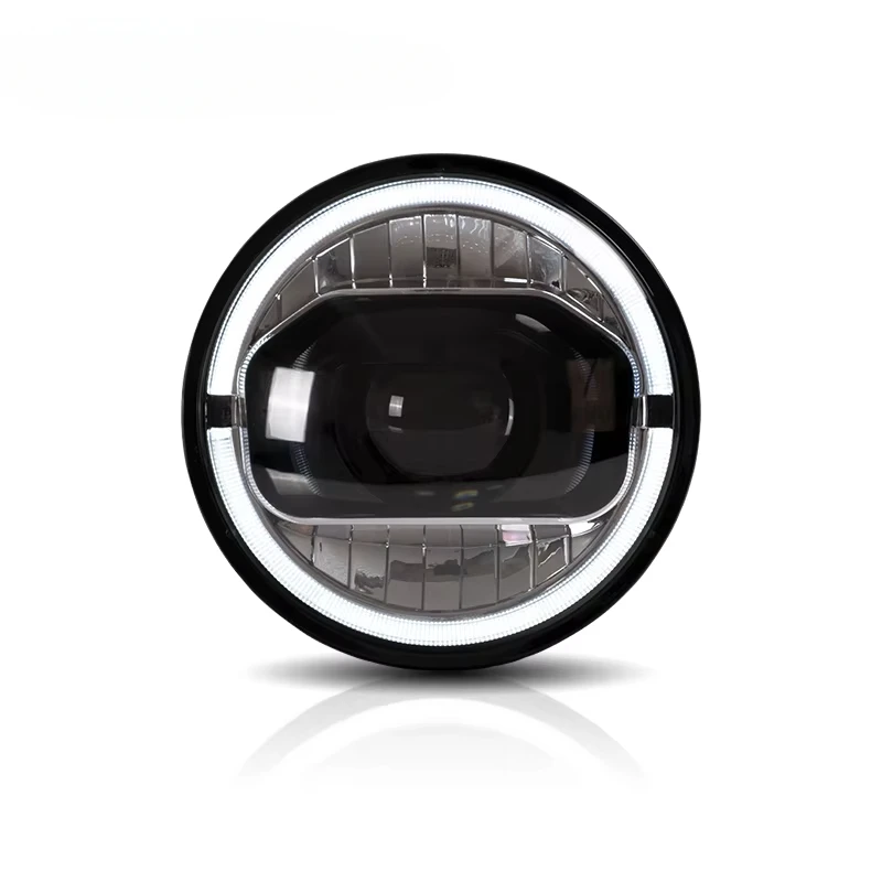 

Фары нового дизайна Duan Beam Lens Фара 2007-2016 2017, автомобильная фара, передняя лампа для Jeep Wrangler Nlimited JK TJ LJ