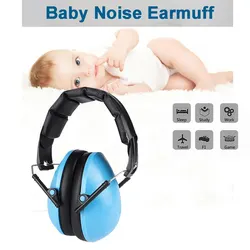 PVC+Sponge Adjustable Kids Child Baby Earmuffs Hearing Protection Ear Defenders Noise Reduction Safety For Sport Shooting