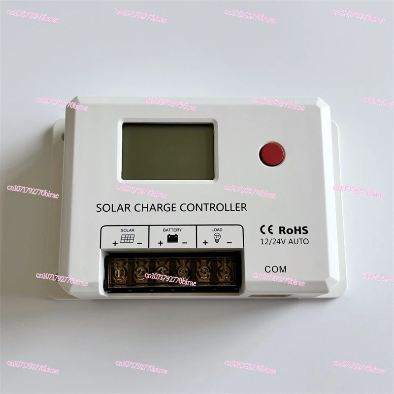 12V/24V Solar Charge Controller 10A 20A 30A 40A 60A Dual USB RS485 Lithium Battery Compatible