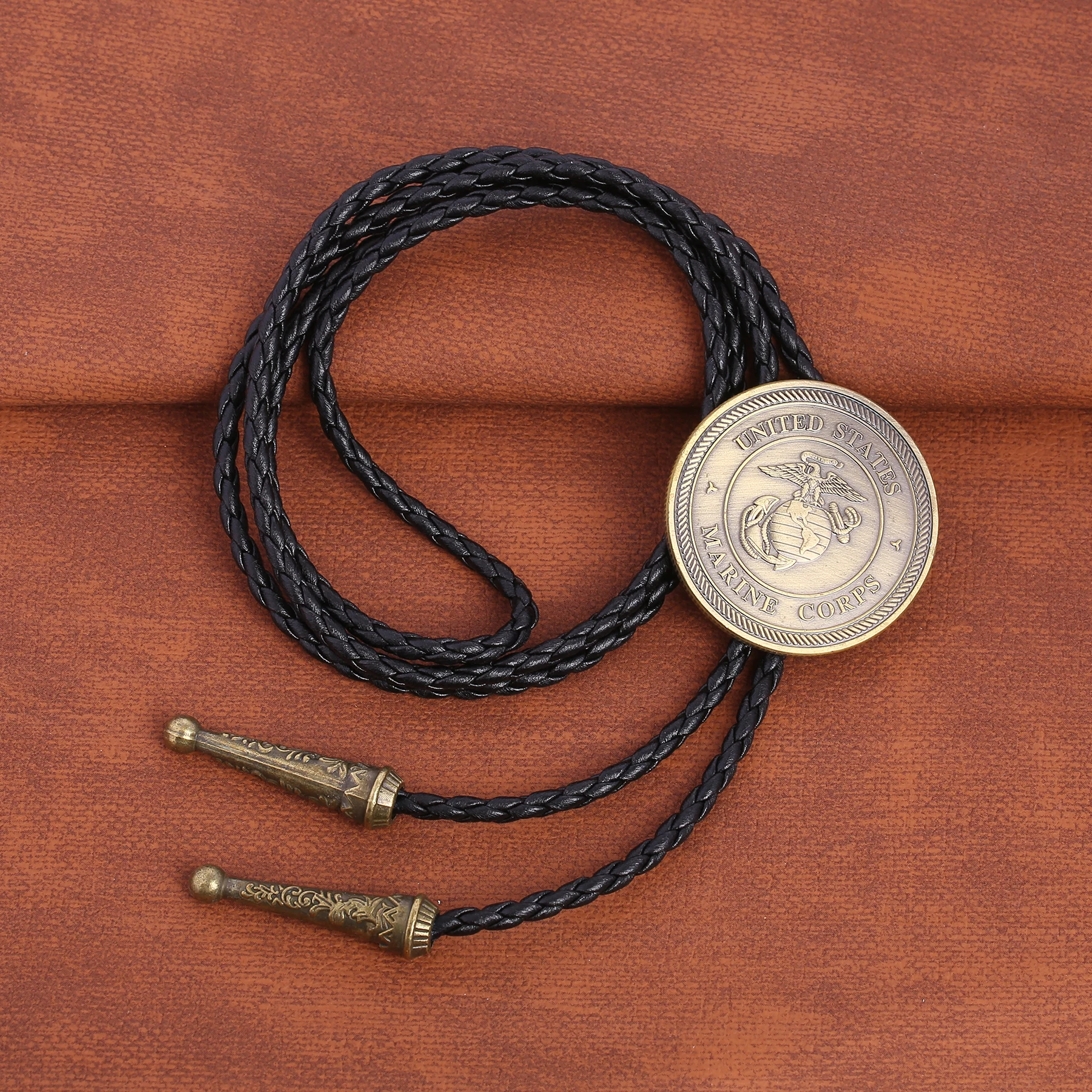 United States Marine Corps - Bronze Bolo tie