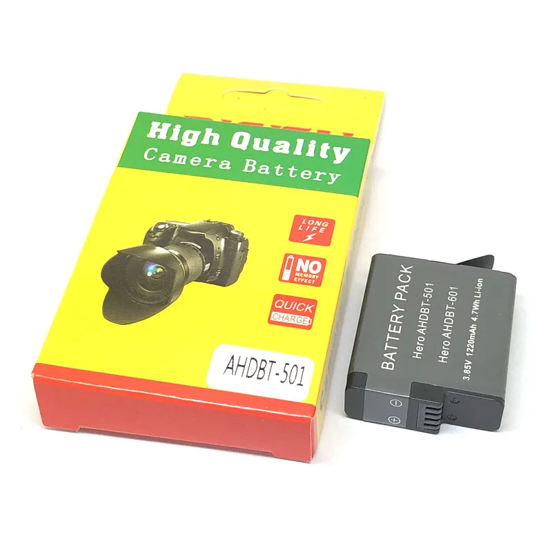 AABAT AHDBT 001 002 301 302 401 501 801 901 Battery Charger For GoPro Hero 10 9 8 7 6 5 4 3 2 1 Sports Cam Go Pro black Camera