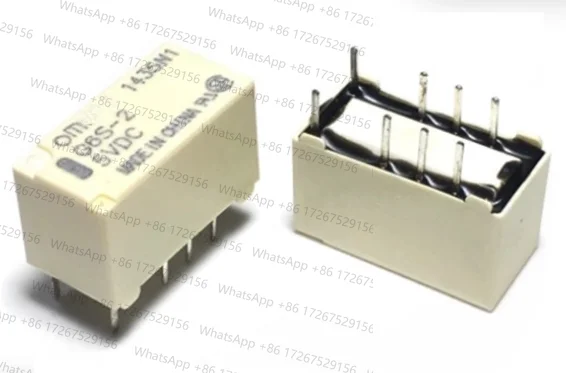Applicable toHOT NEW 5V Power relay G6S-2F-5VDC G6S 2F 5VDC G6S2F5VDC two open and closed 5V DC5V 5VDC 2A 8PIN
