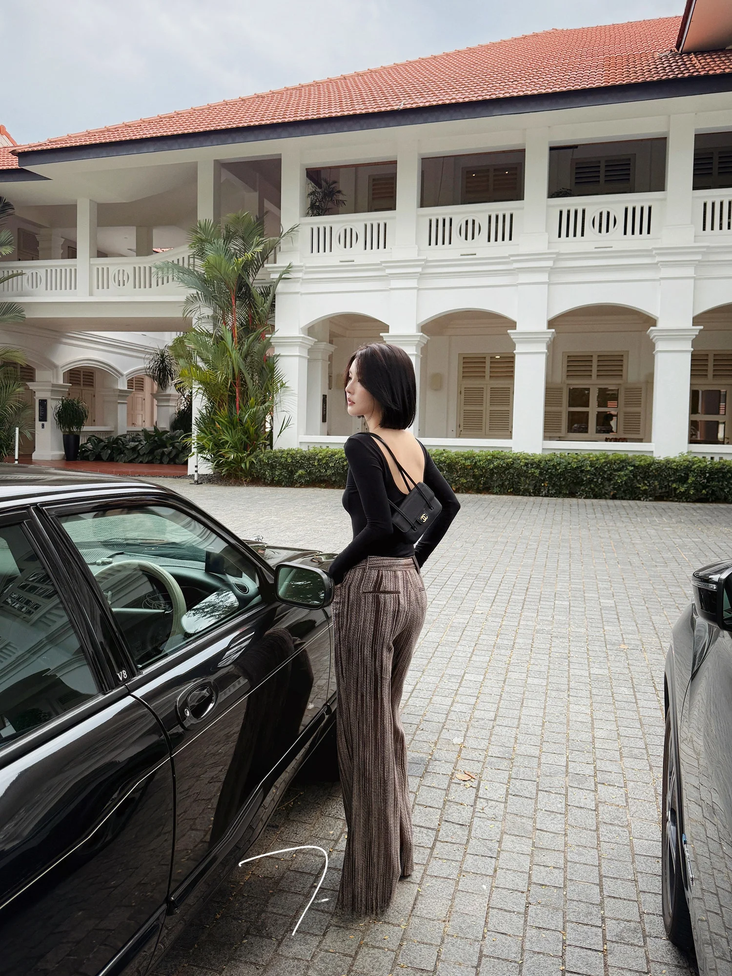 

FORNIYOYO Ele Casual Wide Leg Pants, женские трикотажные брюки с эластичной резинкой на талии, длинные брюки в стиле ретро, ​​модные повседневные брюки