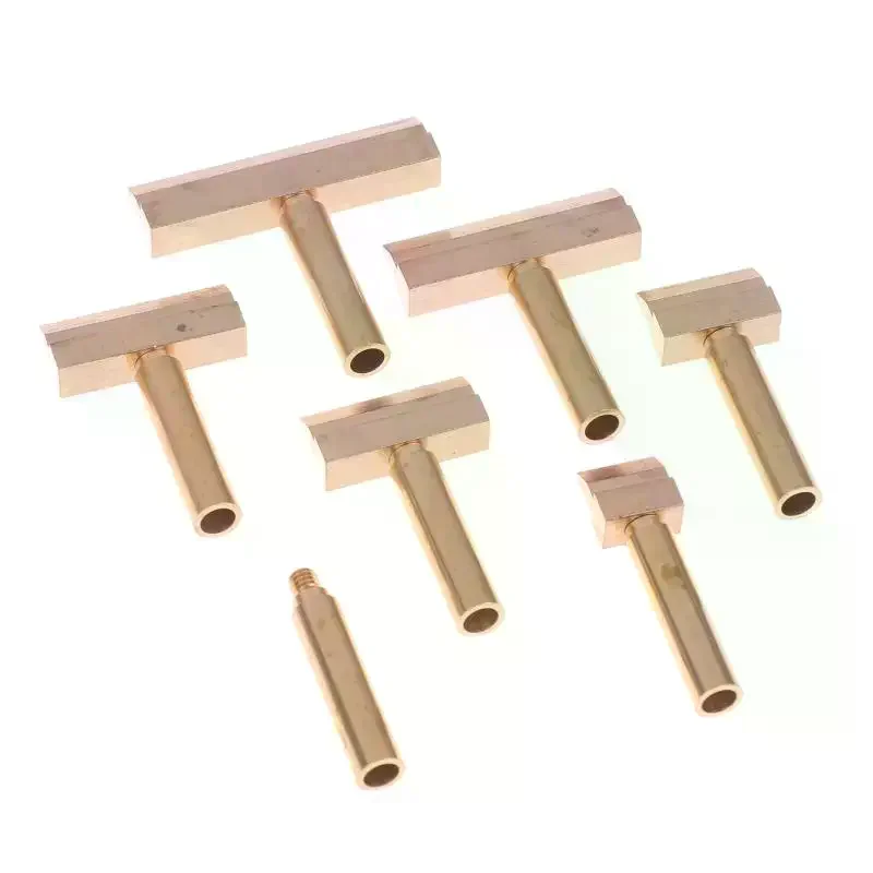 10.5-40mm Width, Spade-shaped Aoldering Iron Tip Suitable For 936-937-8898-8586-888D Series Soldering Iron Welding Tools