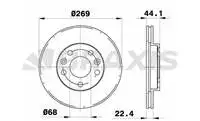 Store code: AE0261 for brake disc mirror DUSTER 1.5DCI / 1.6 TERRANO (5 wheel bolt ABS you)