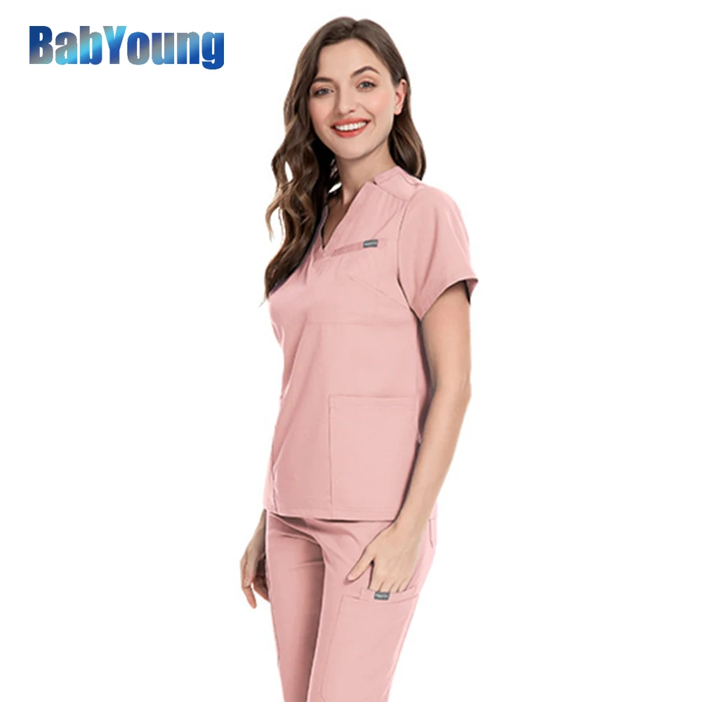 

Wholesale Operating Room Medical Uniform Scrubs Hospital Working Scrubs Set Medical Supplies Nurse Dental Surgery Suit Workwear