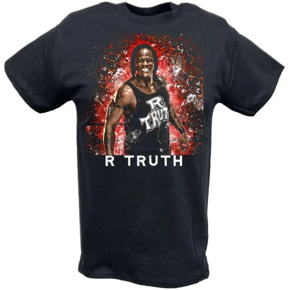 تي شيرت بسعر خاص لعام 2025 تي شيرت R Truth Signature Pose 00009797 # تي شيرت رياضي للمصارعة، عشاق المصارع الشهير، ملابس رجالية للشارع #1