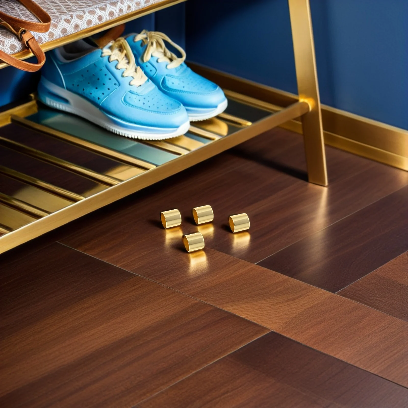 

20Pcs Chair Leg Bottom Protectors Anti Skid Furniture Feet Round Pads for Table Sofa Hardwood Floor Protection