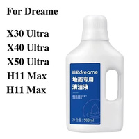 Liquid Fit For Dreame X40 Ultra\\X30 Ultra\\H11/H11 Max/H12/H13/H12 Pro / M12 /W10 Cleaning Fluid Parts Accessories 500ml