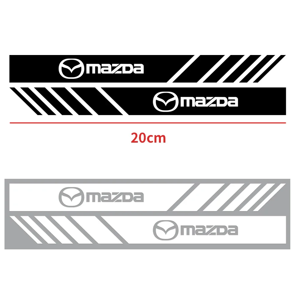 

2PCS Car Rearview Mirror Decorative Stickers Body Modification Decals for Mazda 3 Mazda 6 CX-5 Car Exterior Accessories