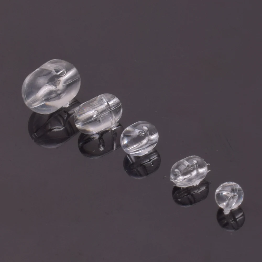 100 Stück Angeln Kreuz Perle Transparent Kunststoff Angeln Zhuhai Wasser Angeln Maschine Köder Zubehör – Detail 14