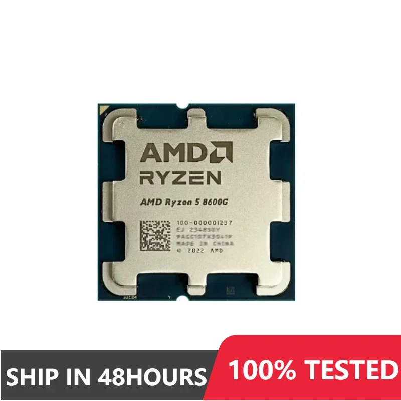 1-10pcs AMD Ryzen 5 8600G  R5 8600G 4.3 GHz 65W Radeon 760M - 100-000001237 Socket AM5 CPU processor