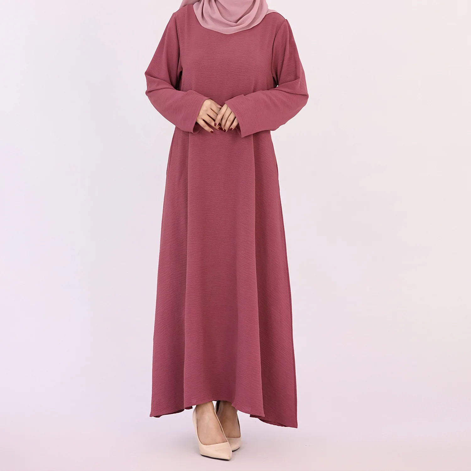 

Slip Dress Under Abaya for Women Islamic Clothing Dubai Luxury Turkish Muslim Hijab Robe Ramadan Eid Long Inner Dresses Abayas