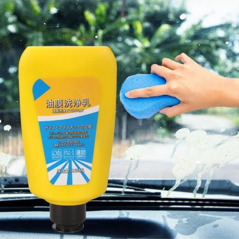  Quick Effect Oil Film Cleaning Agent Glass Cleaner for Car window & Interiors