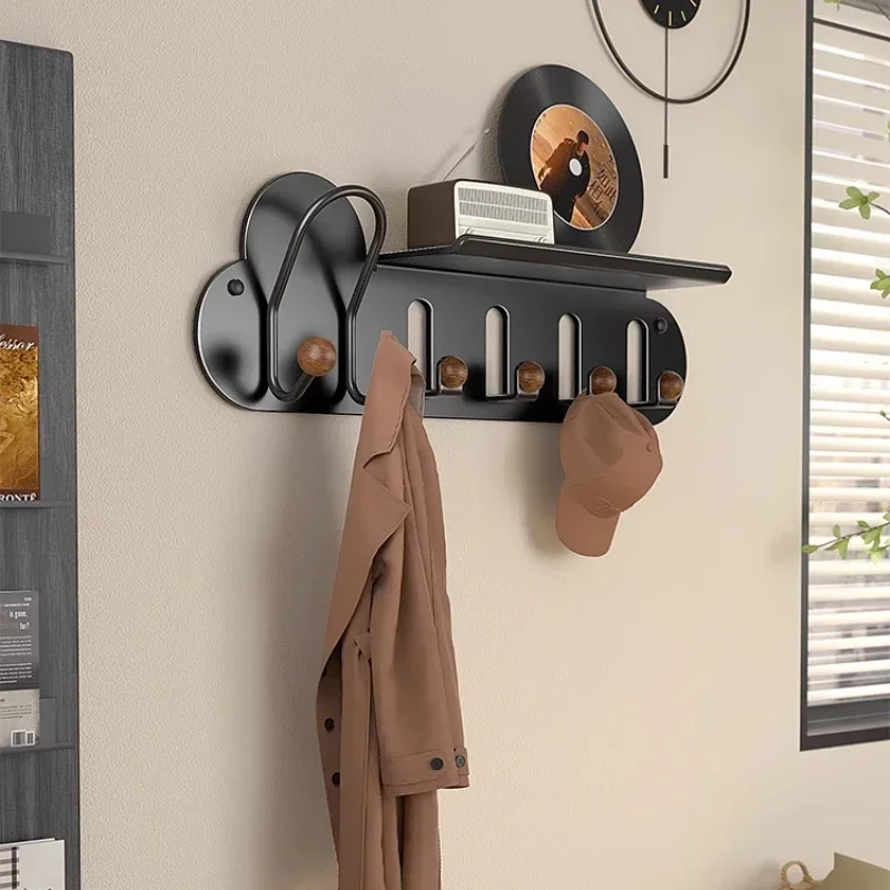 

Wall-Mounted Coat Rack, Entryway Hanger, Living Room Wall Hook, Bedroom Door Hook, Practical Home Storage Organizer for Coats